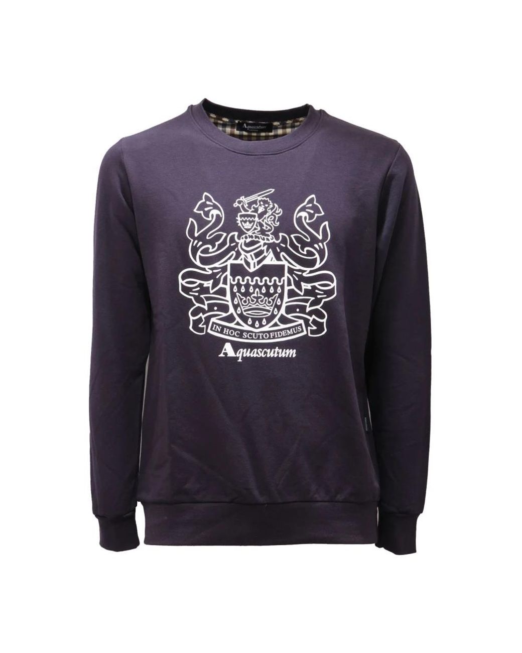 Aquascutum Blue Sweatshirts for men