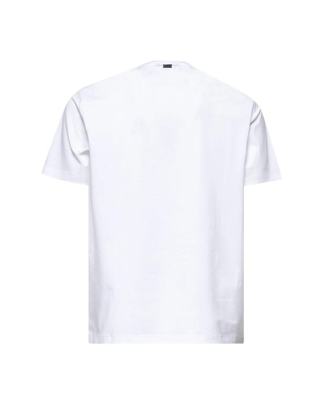 Herno White T-Shirts for men