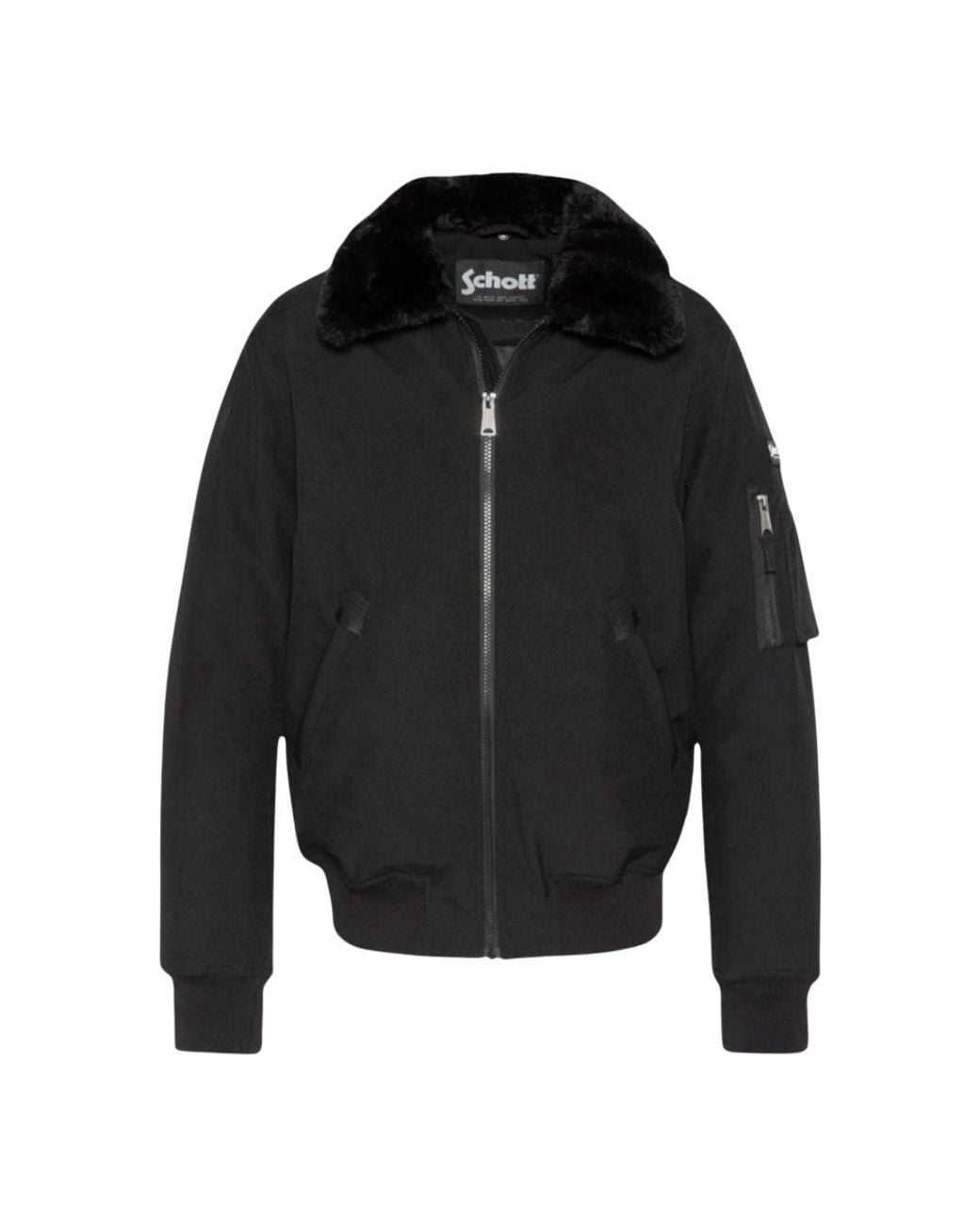 Bomber Jackets Schott Nyc pour homme en coloris Black