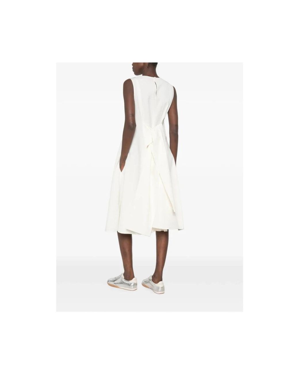 J.W. Anderson White Midi Dresses