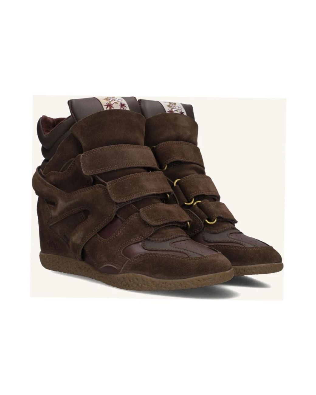 MRP Brown Chamonix High-Top Sneaker