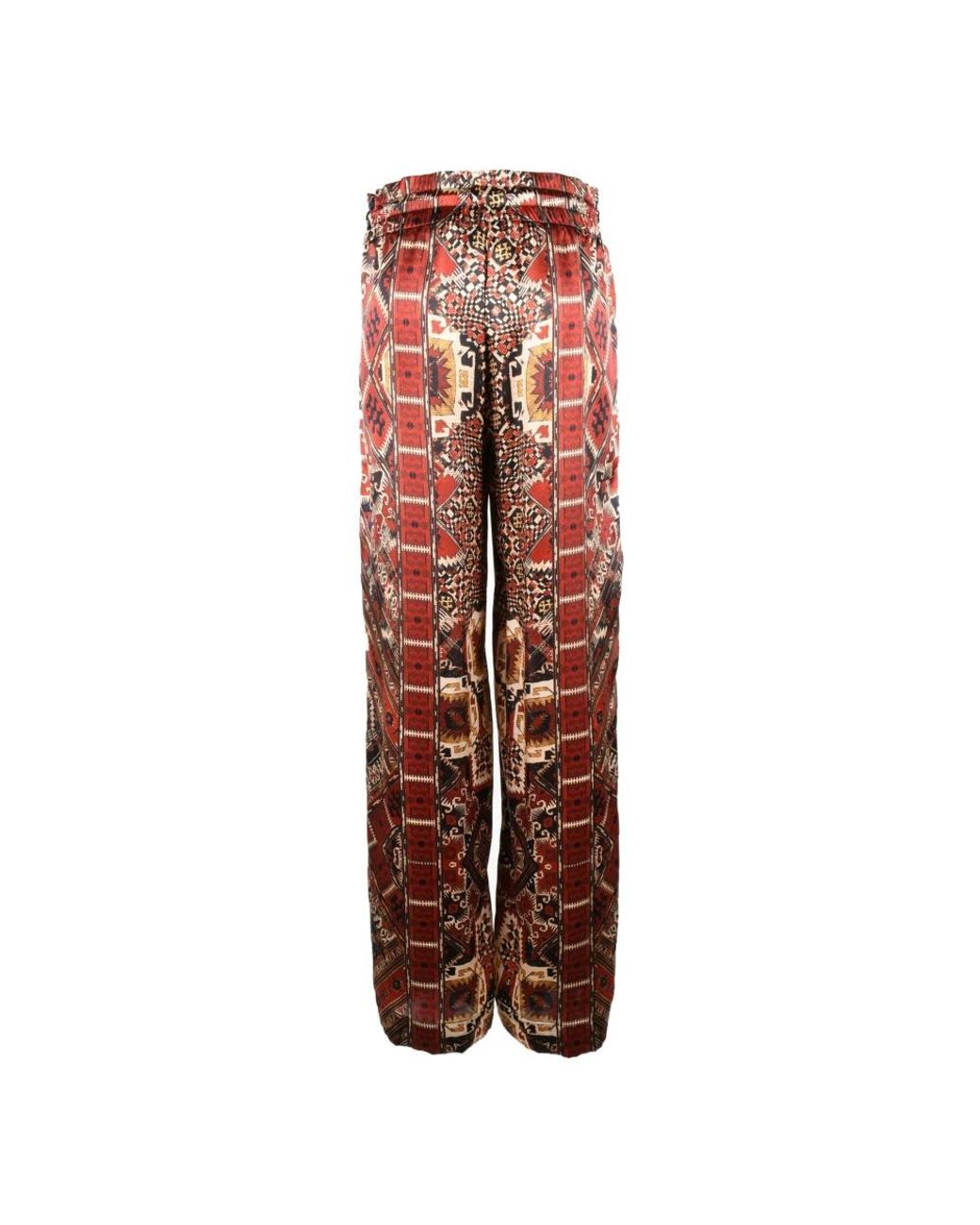 Seafarer Red Wide Trousers