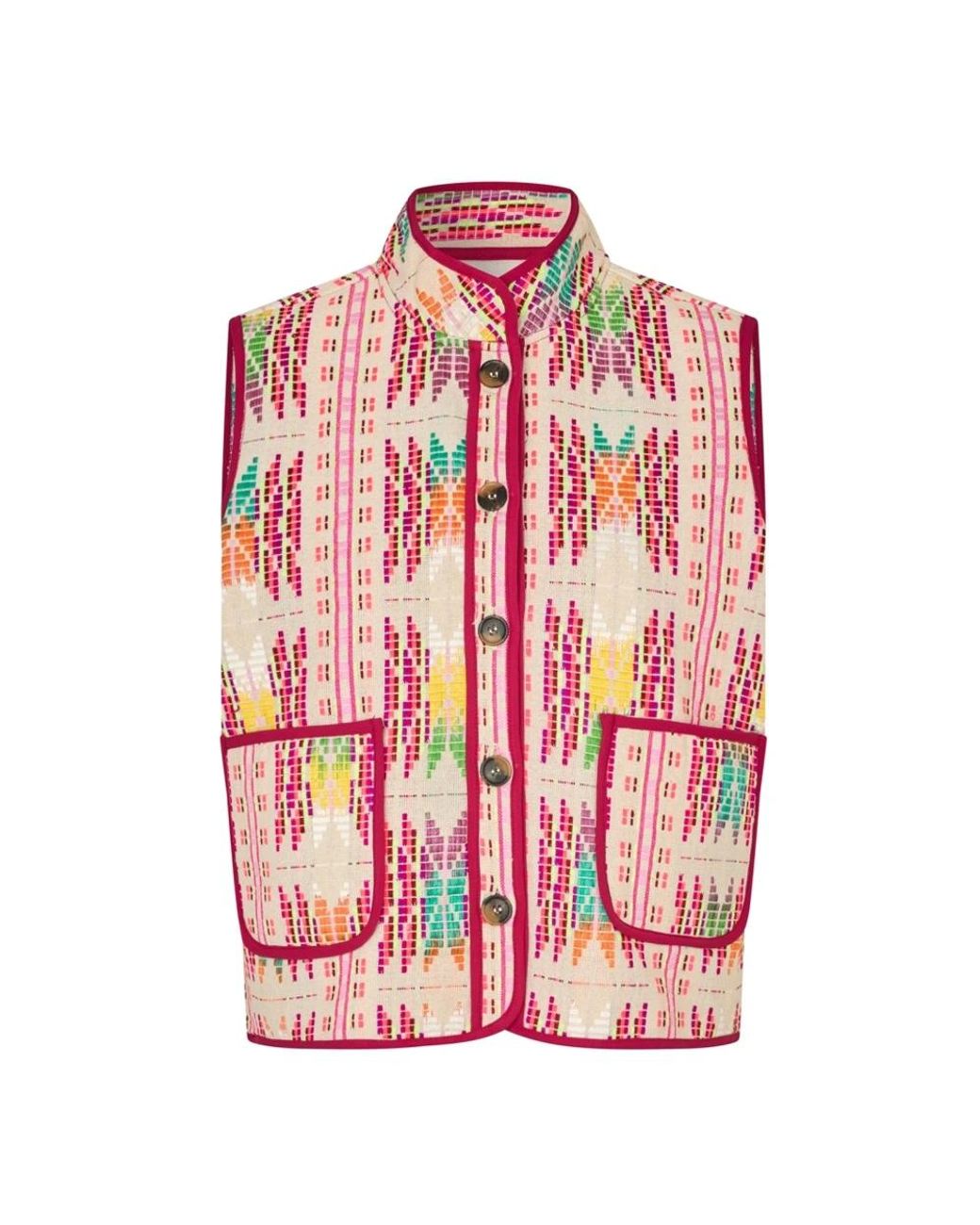 Lolly's Laundry Jassen ,Veelkleurig ,Vests in het Pink