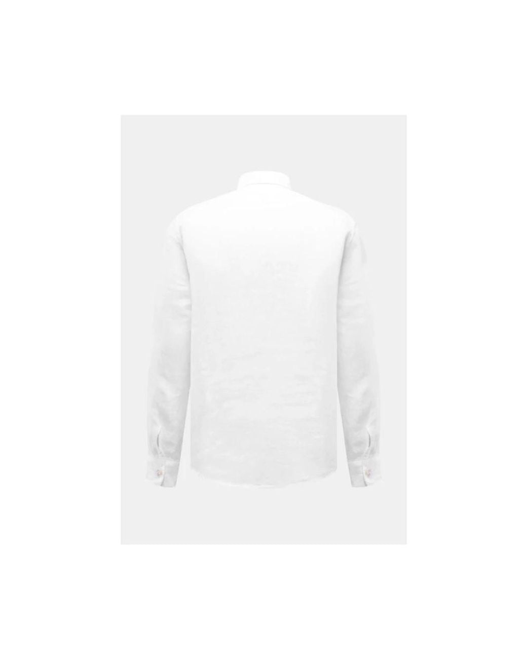 04651/ A trip in a bag White Formal Shirts for men