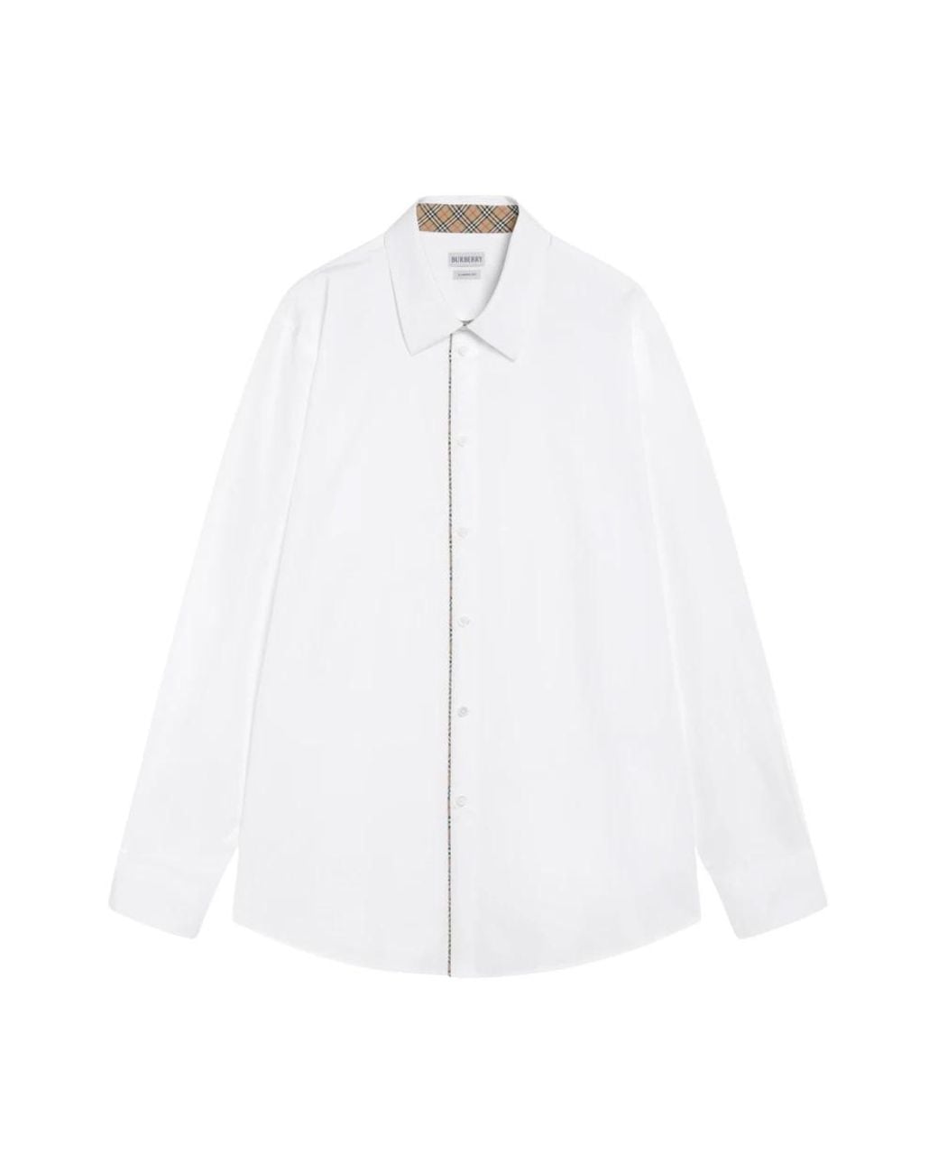 Burberry White Formal Shirts for men