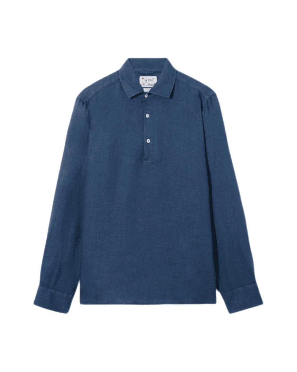 Mc2 Saint Barth Blue Casual Shirts for men