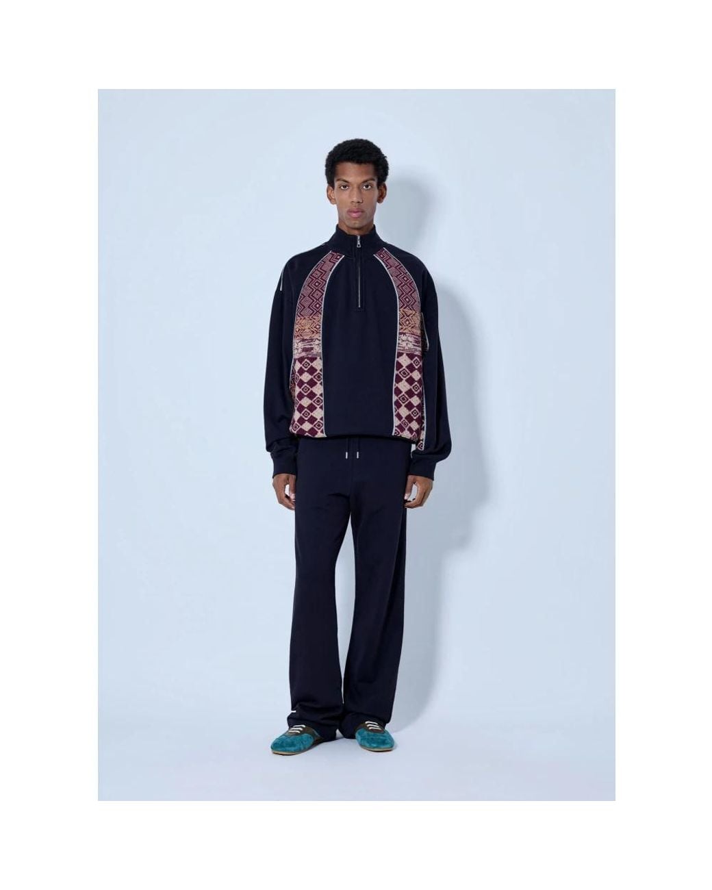 Zip-Throughs Dries Van Noten de hombre de color Blue