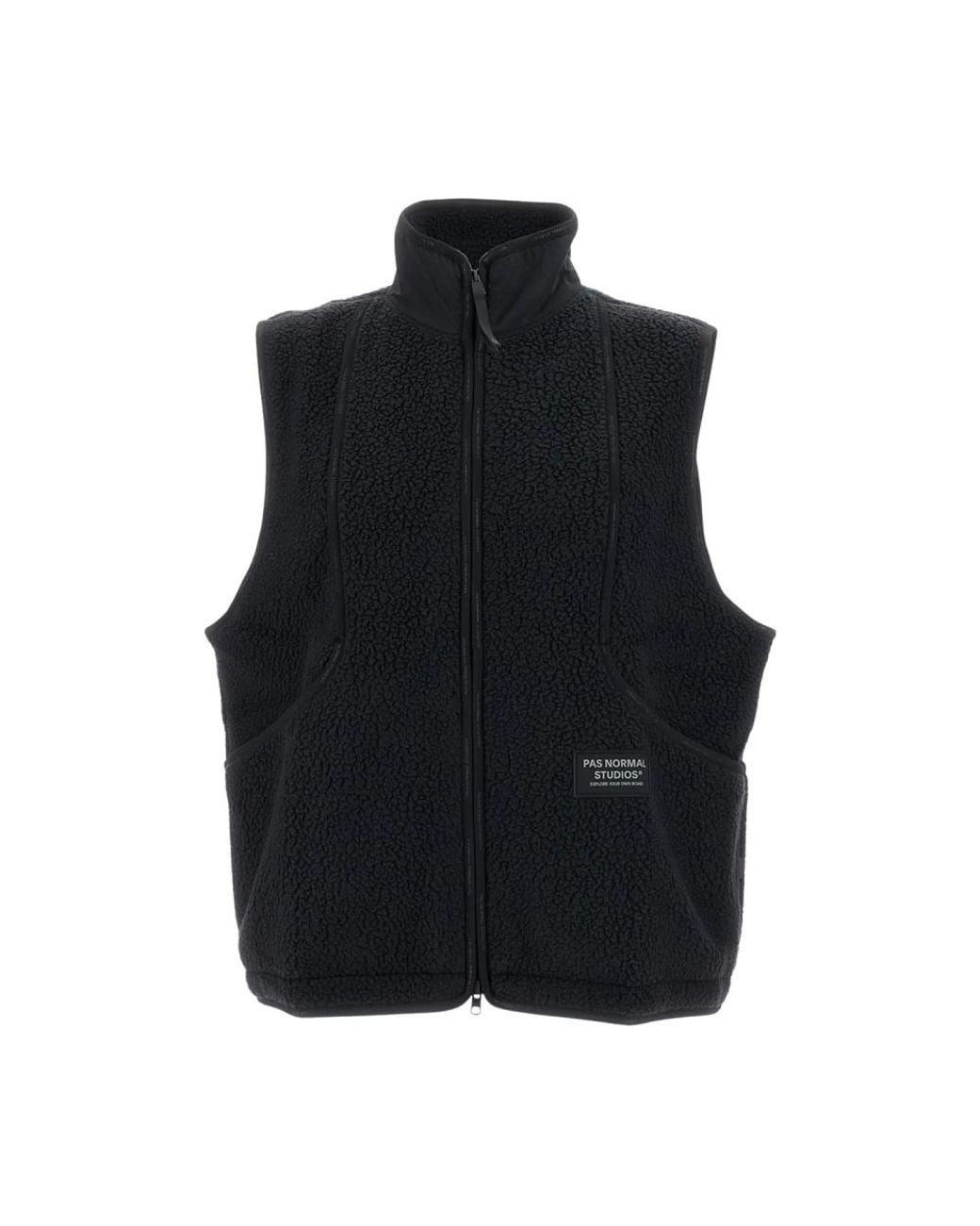 Vests di Pas Normal Studios in Black da Uomo