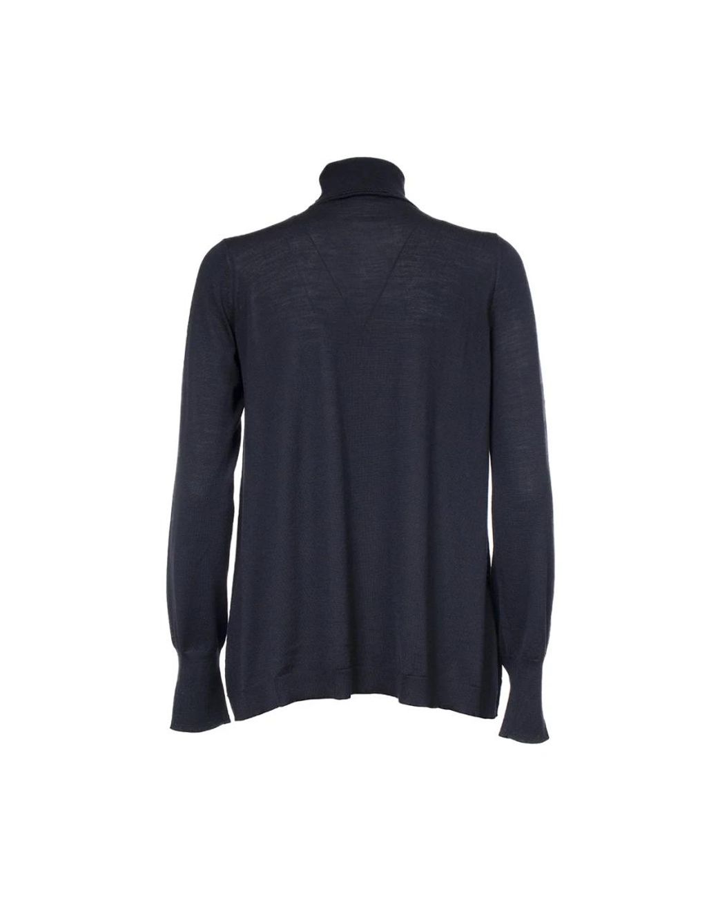 Le Tricot Perugia Blue Turtlenecks