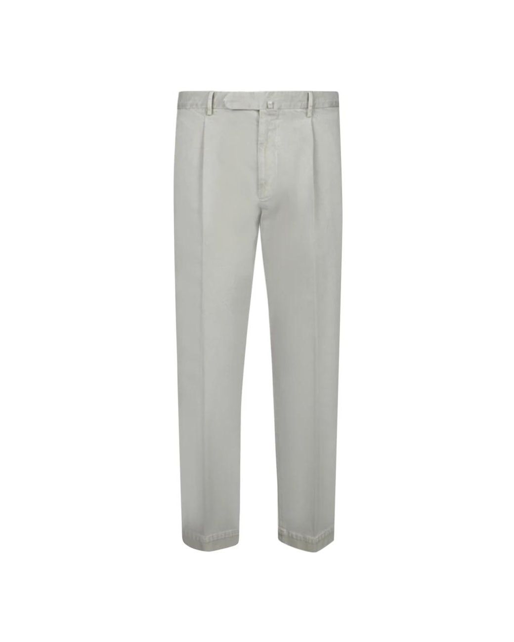Dell'Oglio Gray Suit Trousers for men
