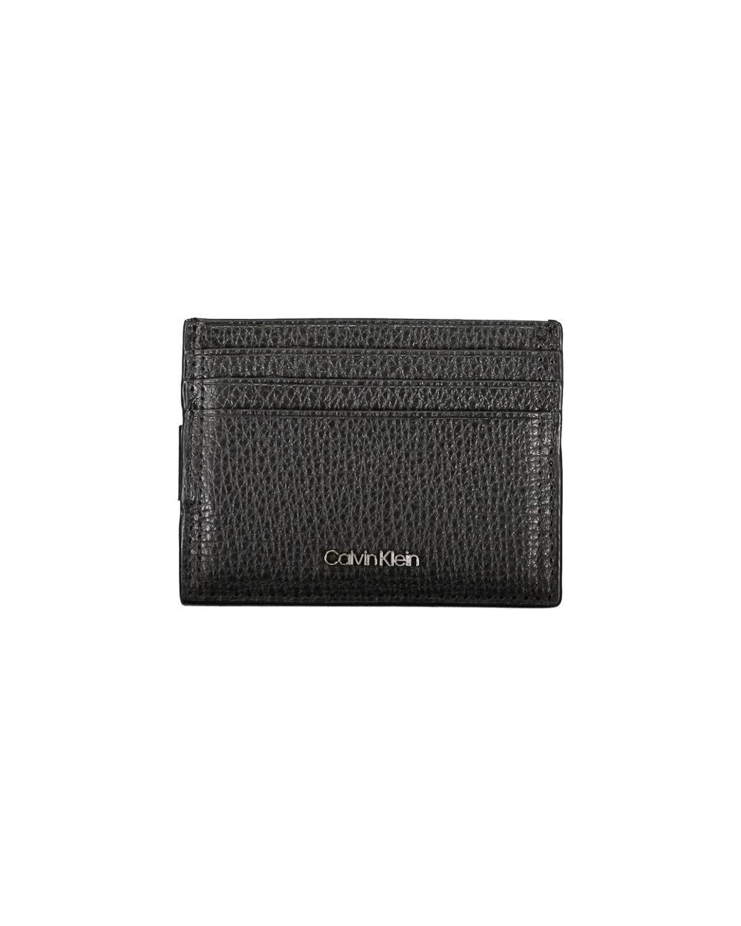 Calvin Klein Accessoires ,Zwart ,Wallets Cardholders in het Black voor heren