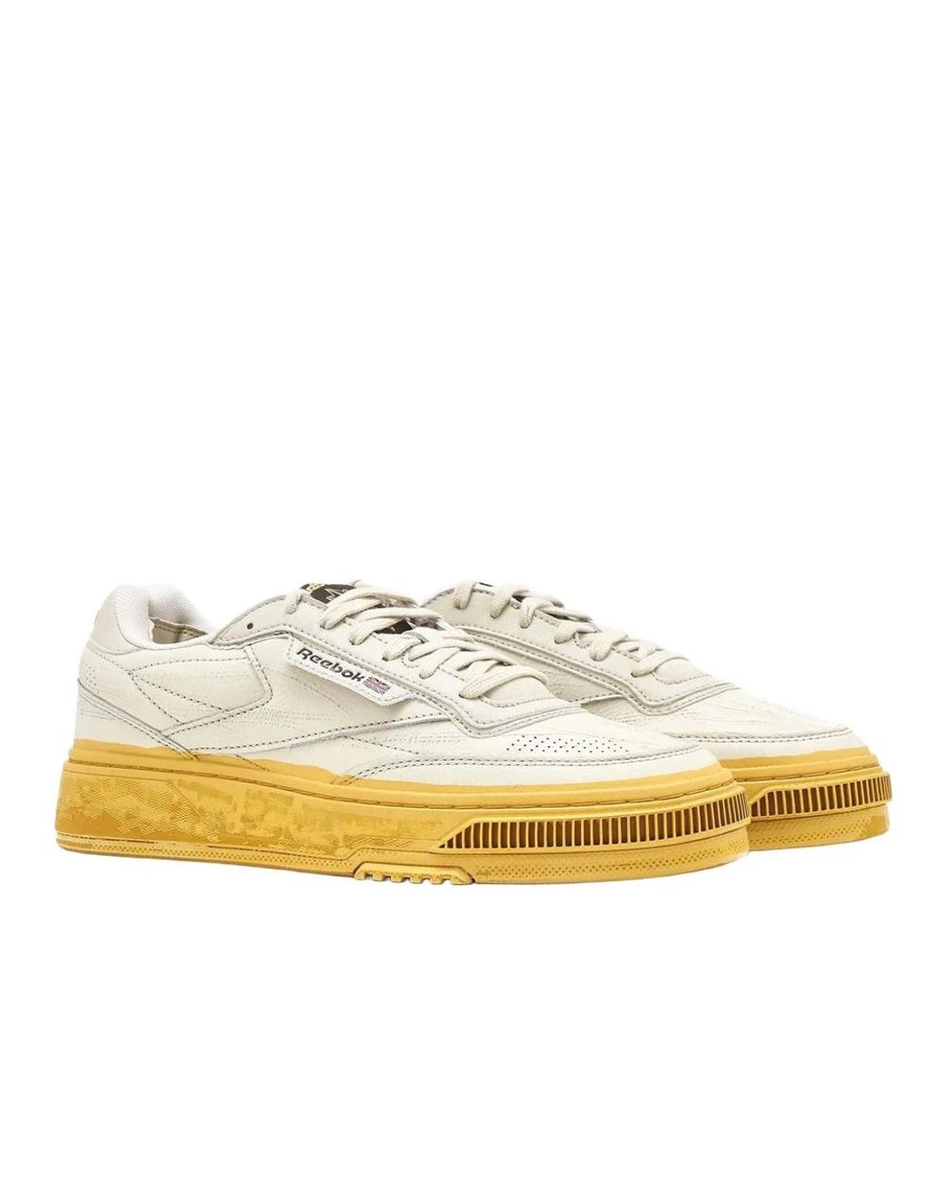 Reebok Yellow Sneakers for men