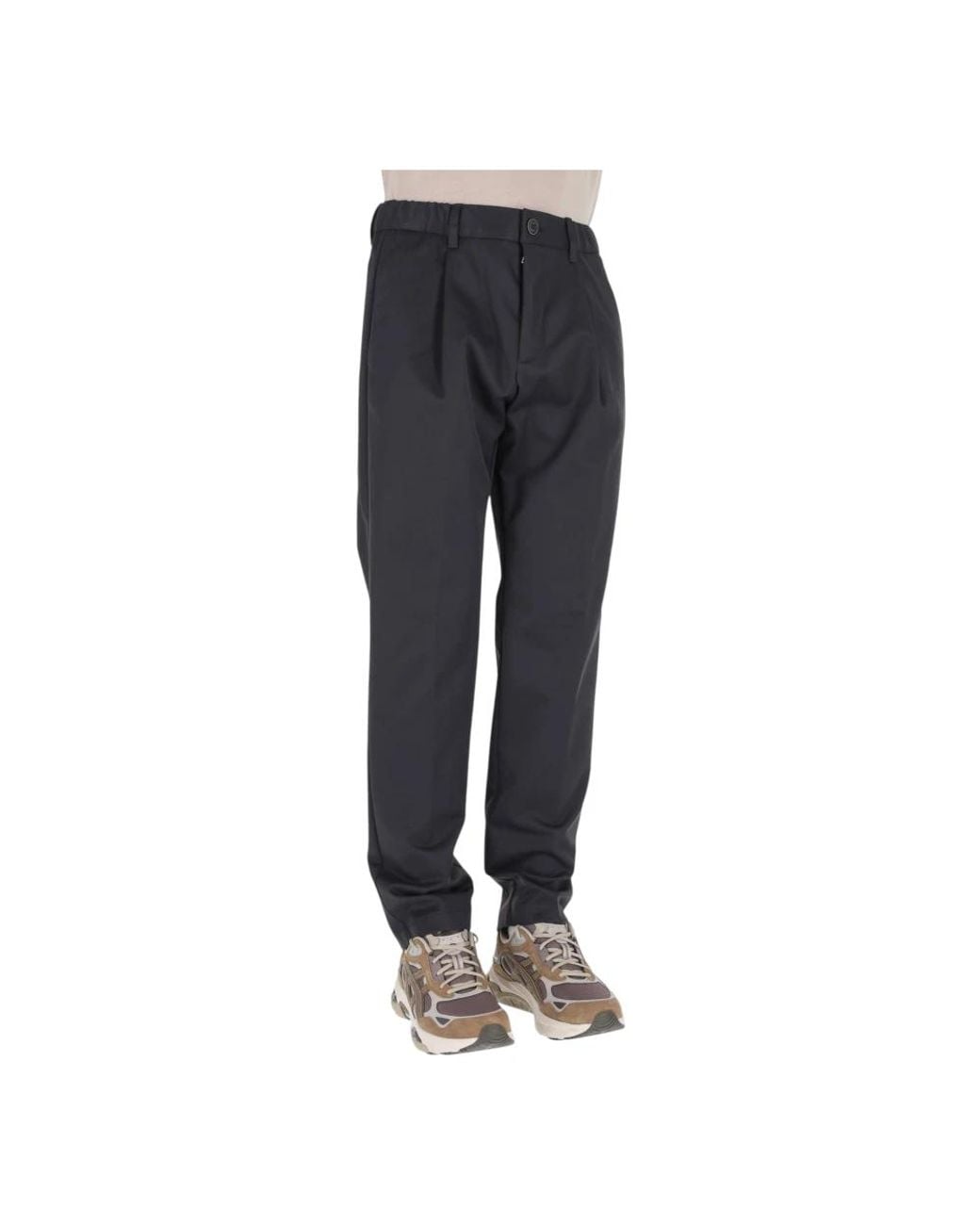 Suit Trousers Herno de hombre de color Blue