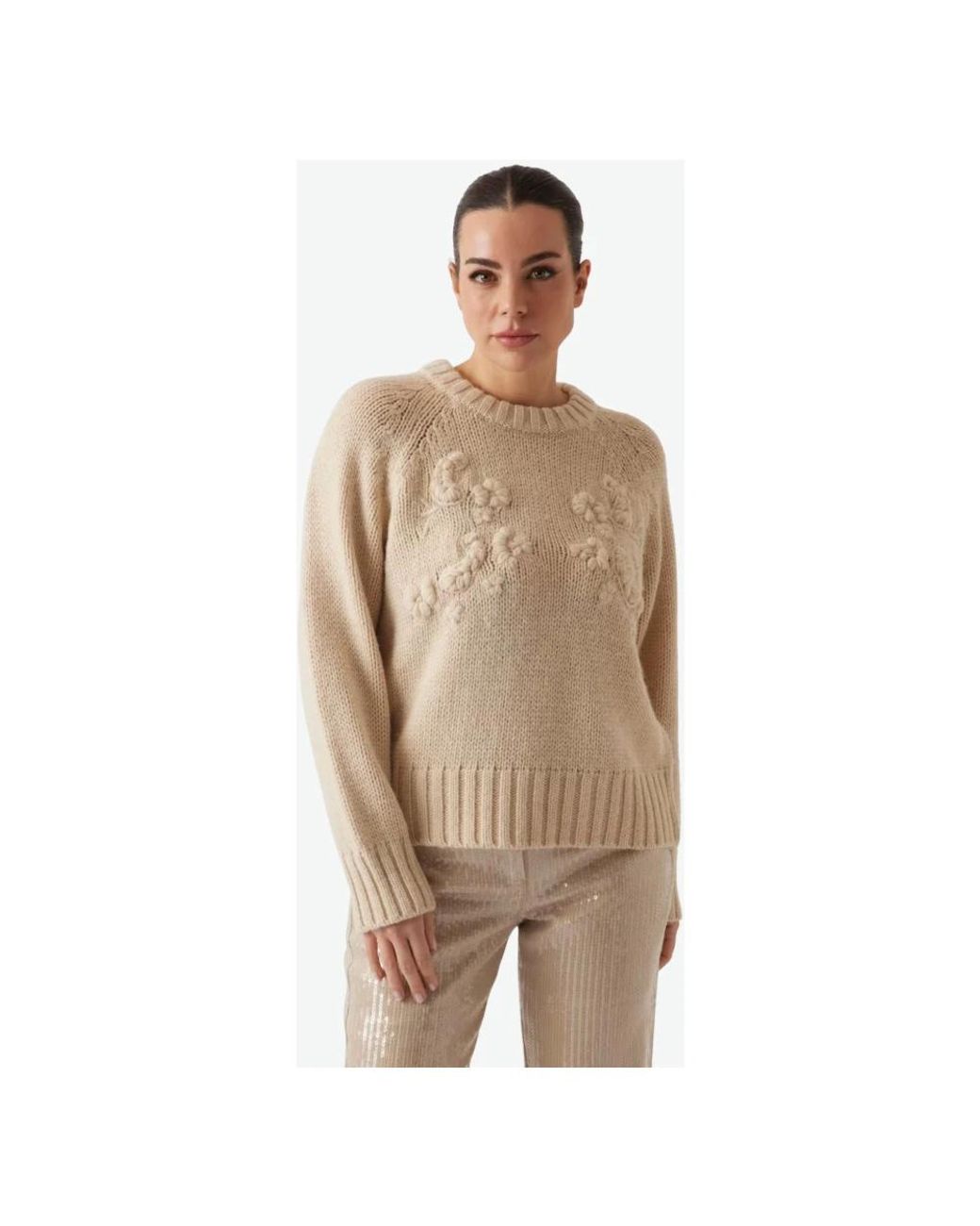 Marciano Natural Round-Neck Knitwear