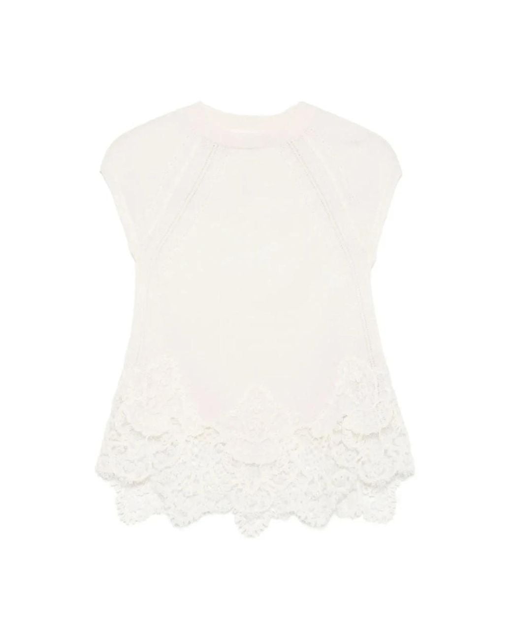 Ermanno Scervino White Blouses