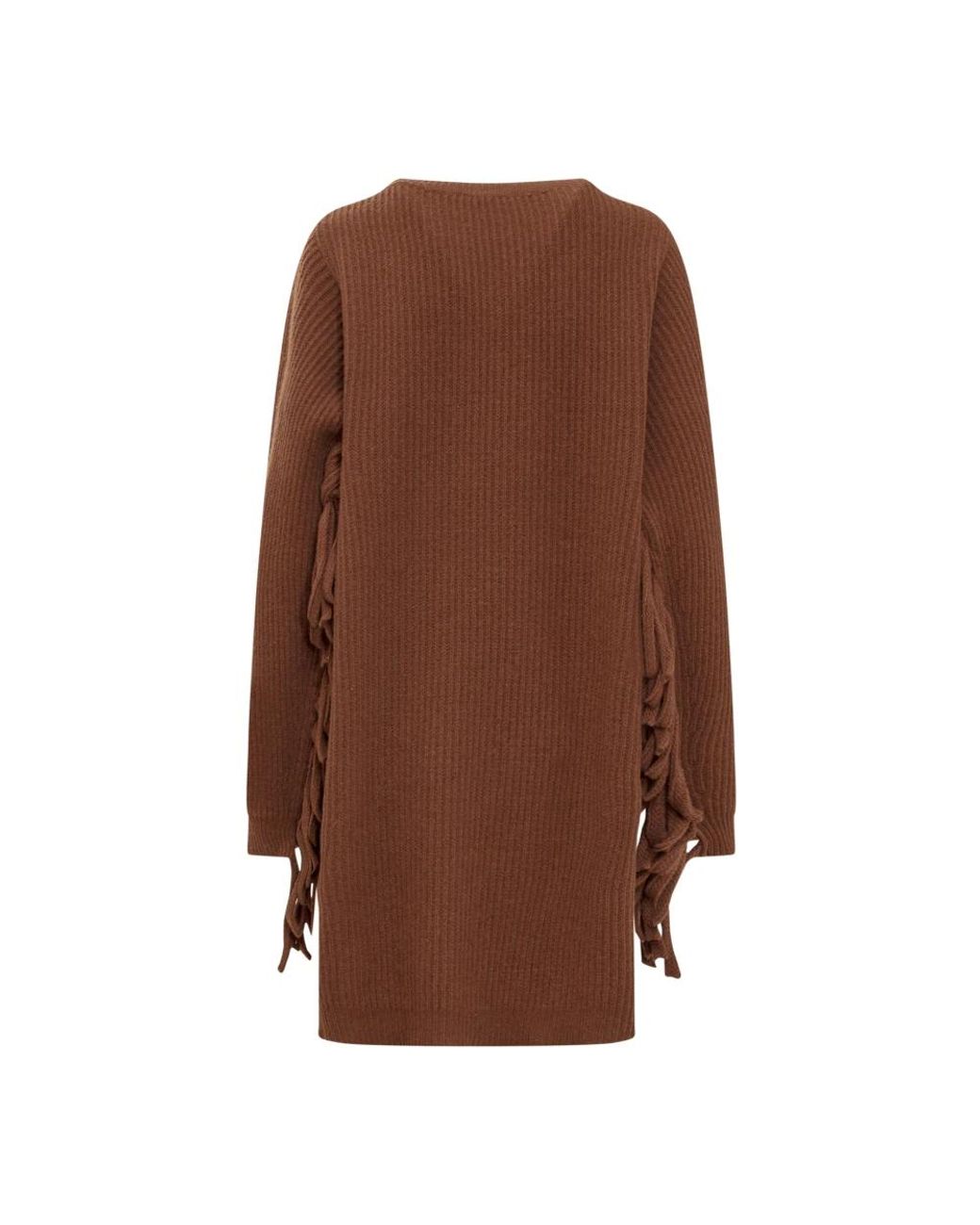 Semicouture Brown Knitted Dresses