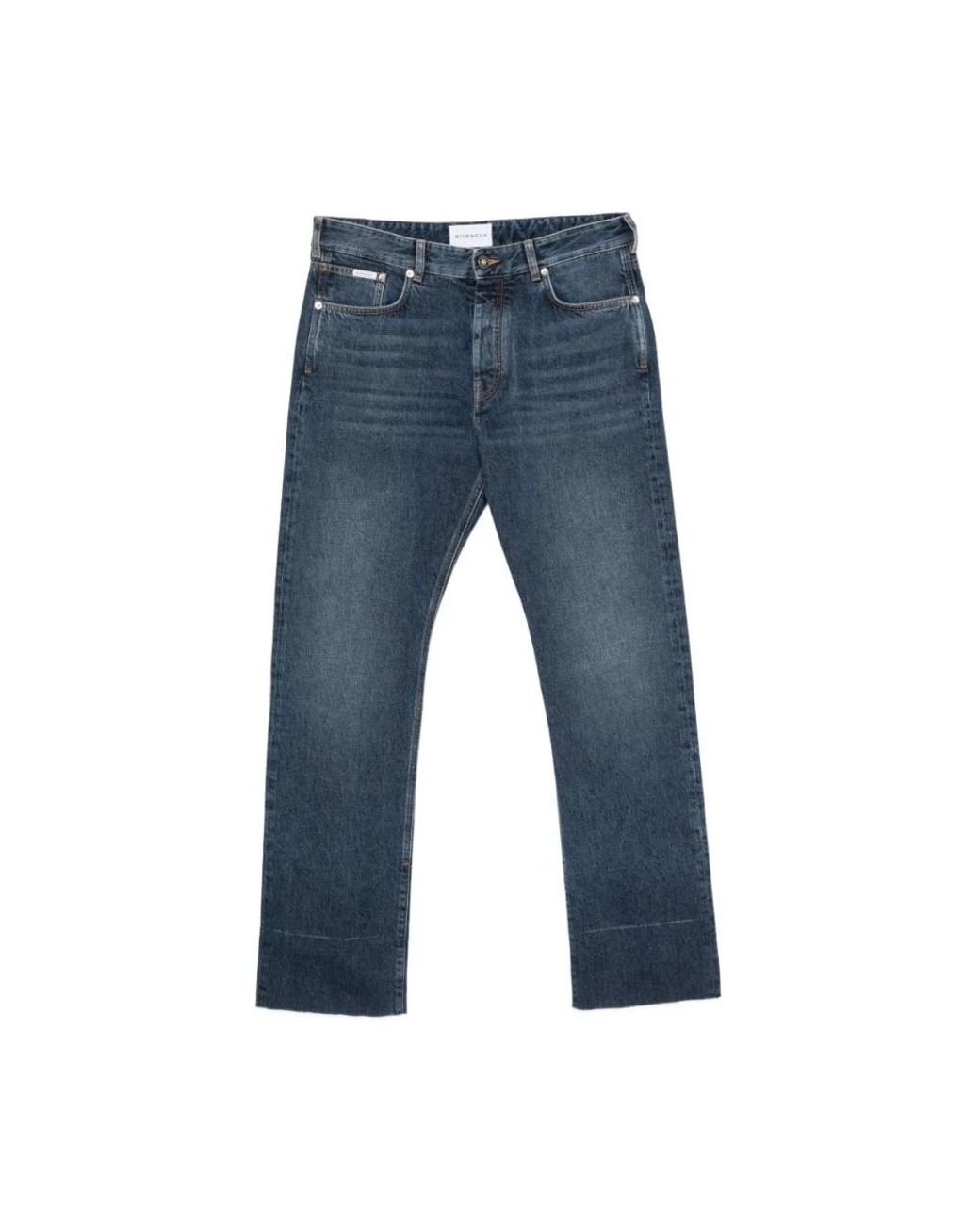 Givenchy Blue Straight Fit Jeans for men