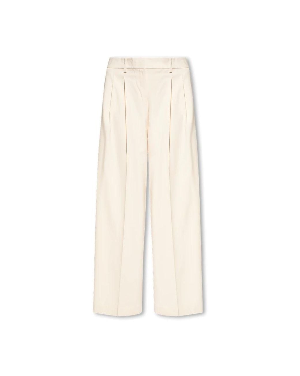 Theory Natural Wide Trousers