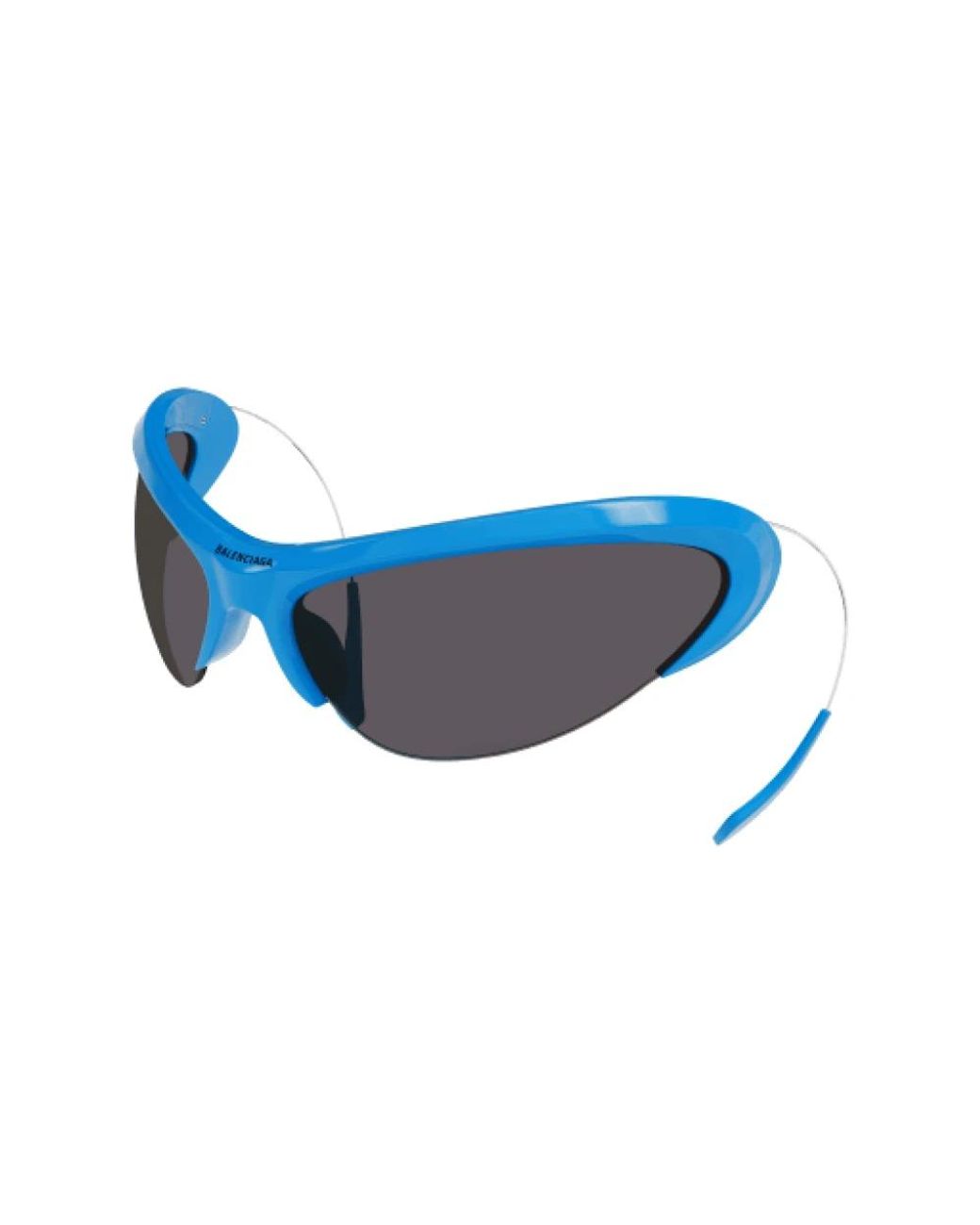 Balenciaga Blue Sunglasses With International Fit for men