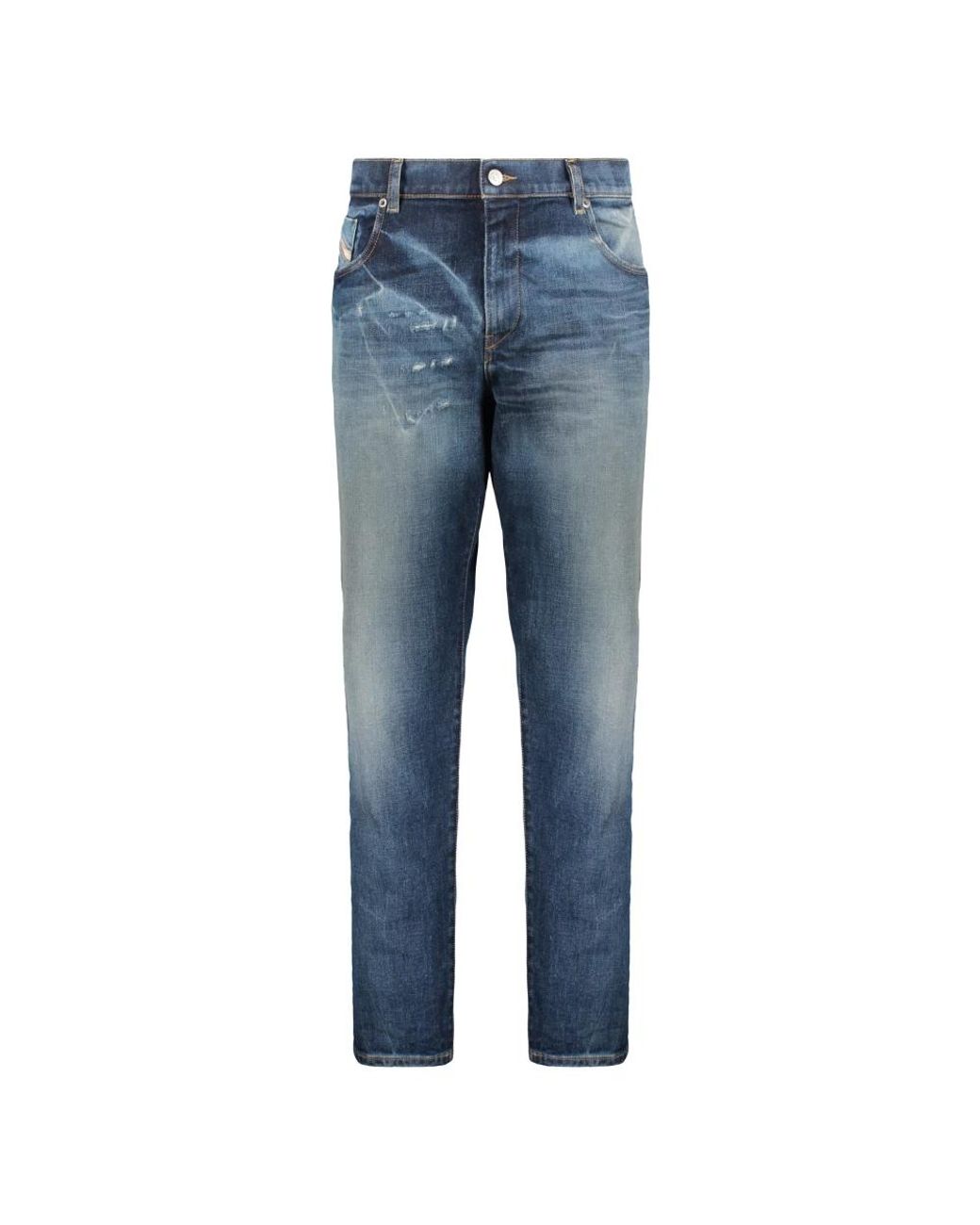 DIESEL Blue Slim-Fit Jeans for men