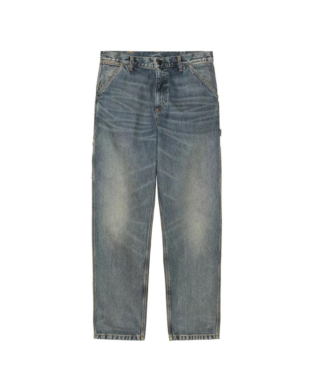 Carhartt Gray Loose-Fit Jeans for men