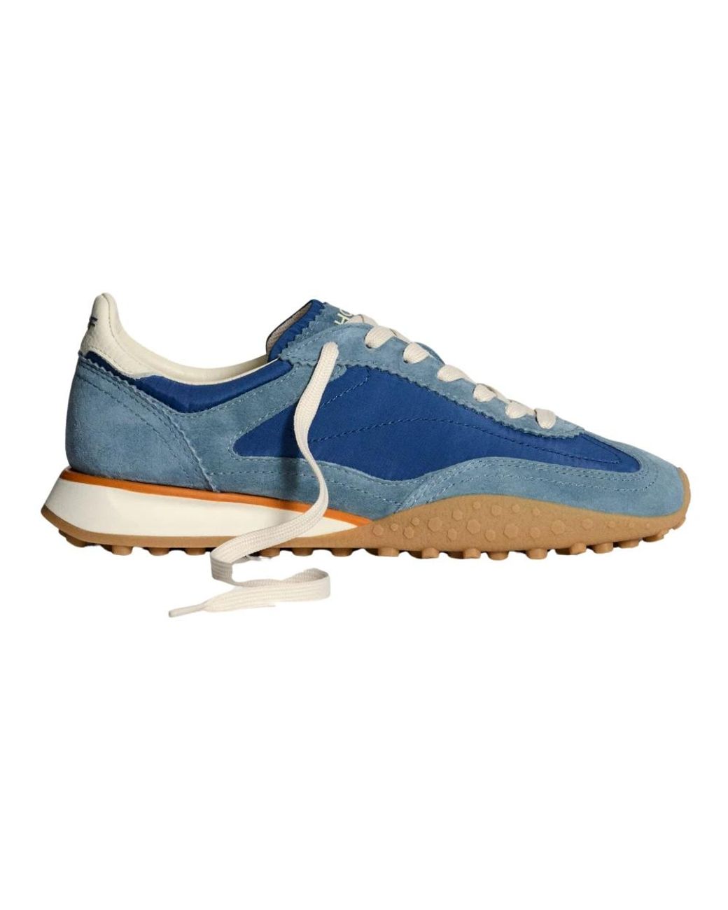 HOFF Schoenen ,Blauw ,Blauwe Sneaker Met Witte Achterkant Detail in het Blue