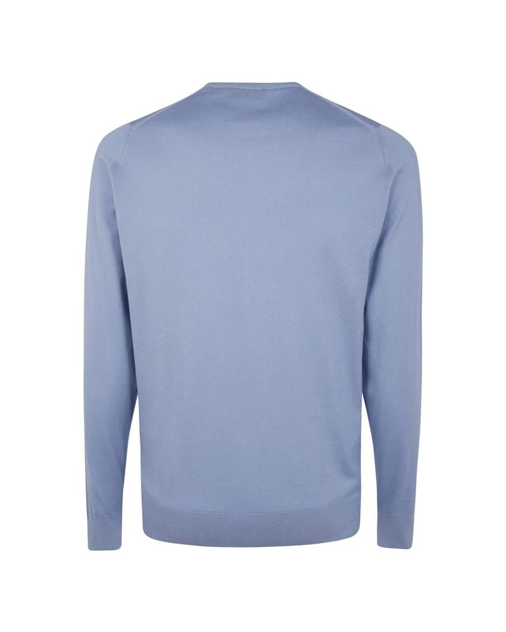 John Smedley Blue Round-Neck Knitwear for men