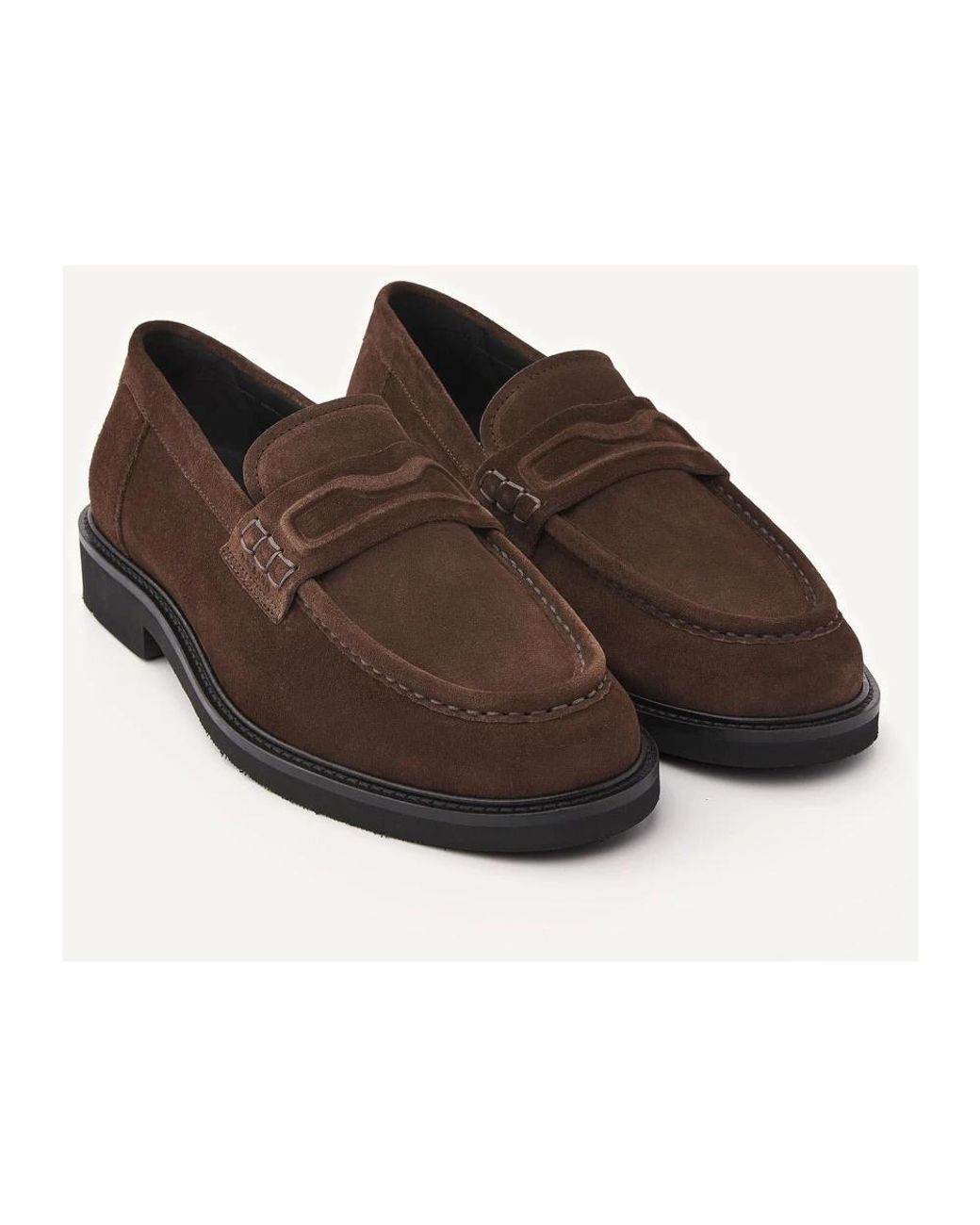 Nubikk Brown Loafers for men