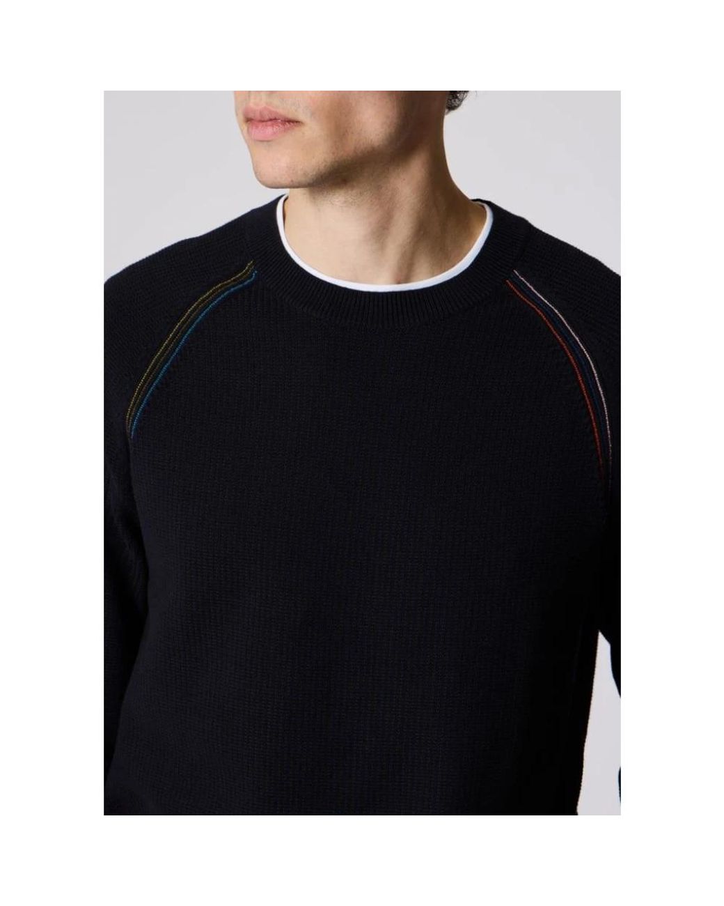 Paul Smith Black Round-Neck Knitwear for men
