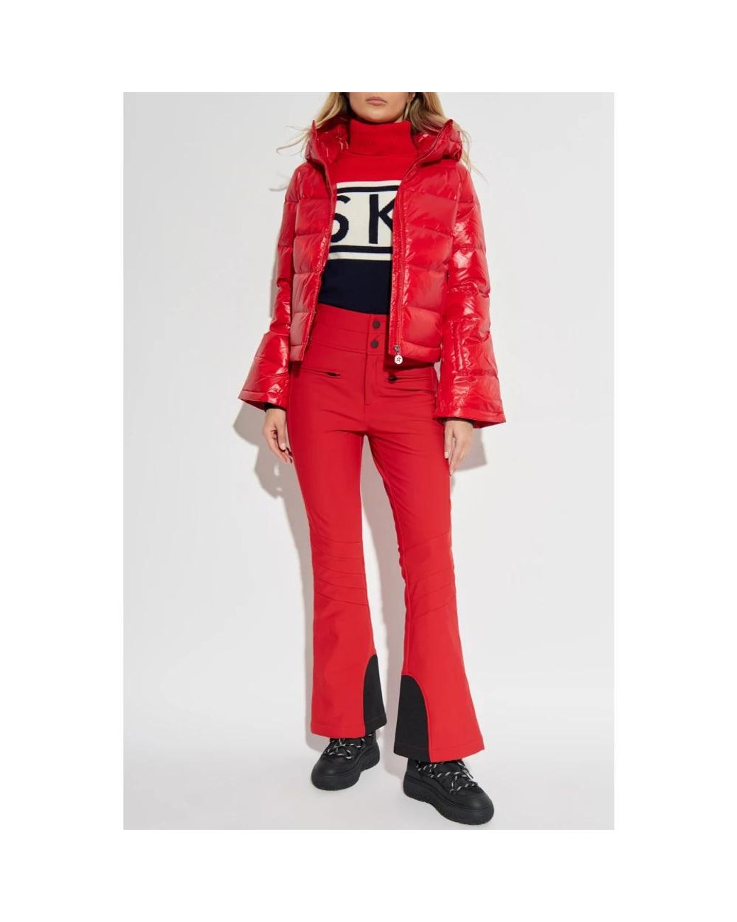 Perfect Moment Red Turtlenecks