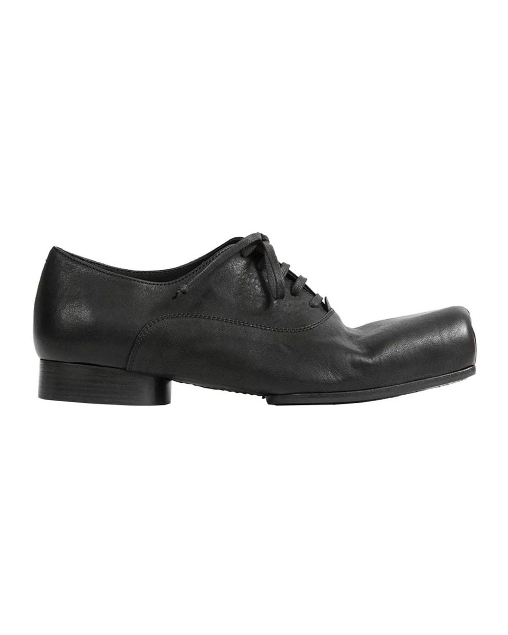 Uma Wang Black Laced Shoes