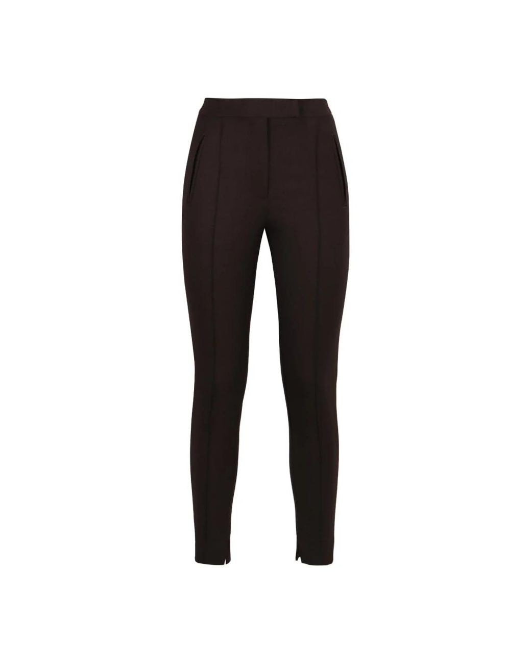 PT01 Black Cropped Trousers