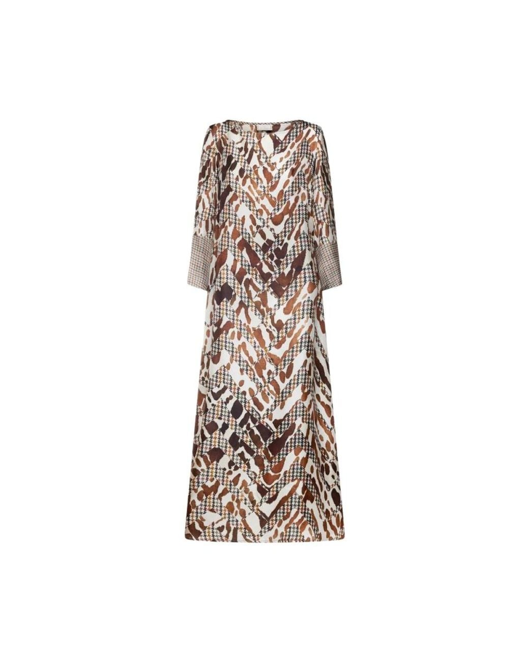Pierre Louis Mascia Natural Maxi Dresses