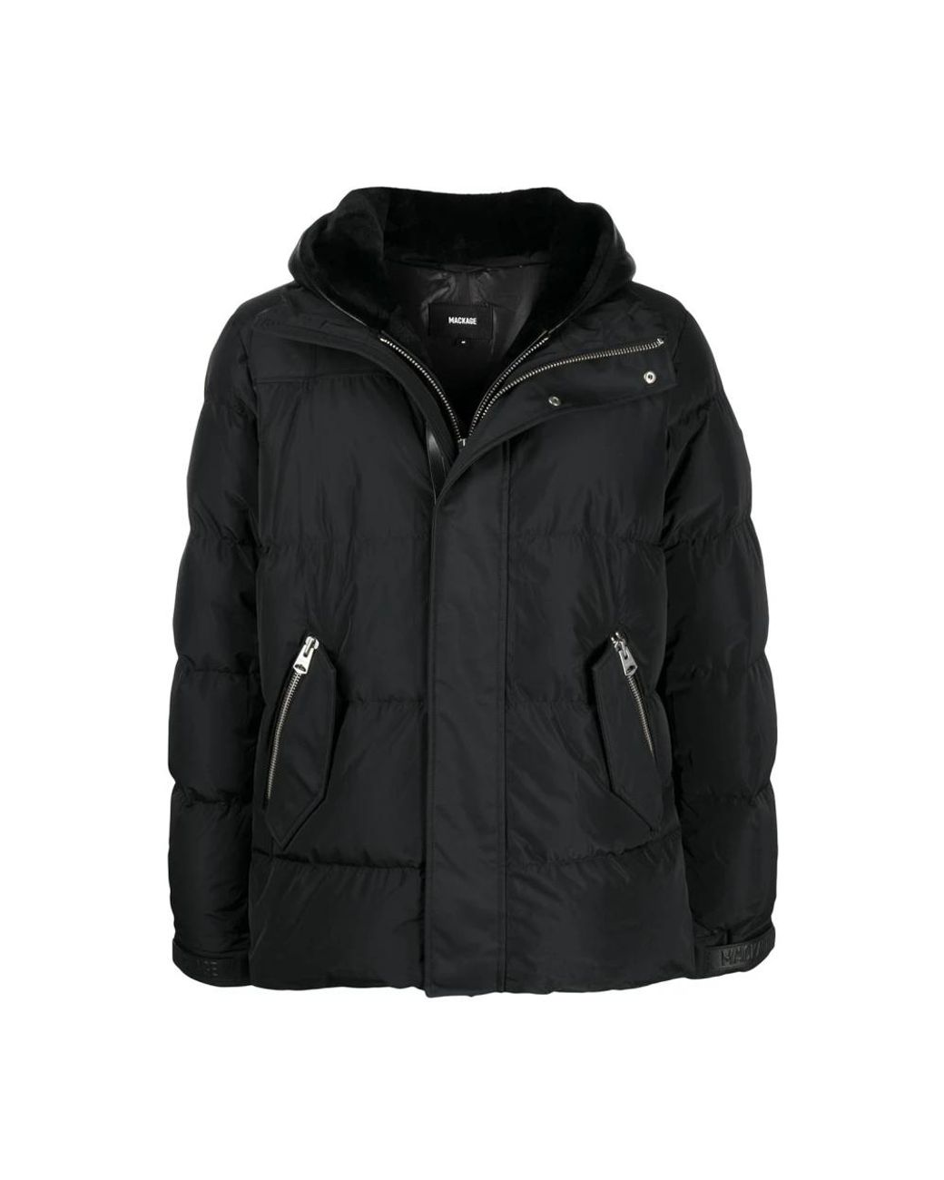 Mackage Black Down Jackets for men