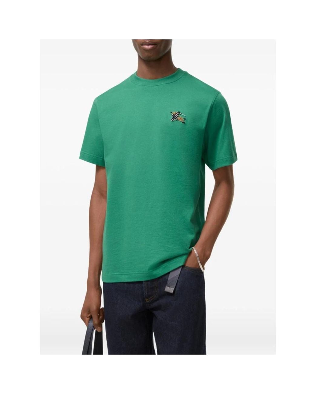 Burberry Green T-Shirts for men