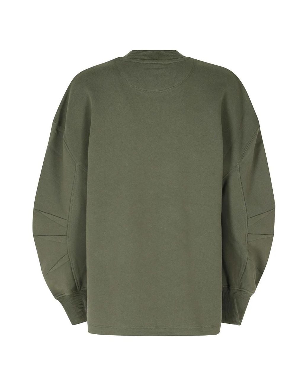 The Attico Green Sweatshirts