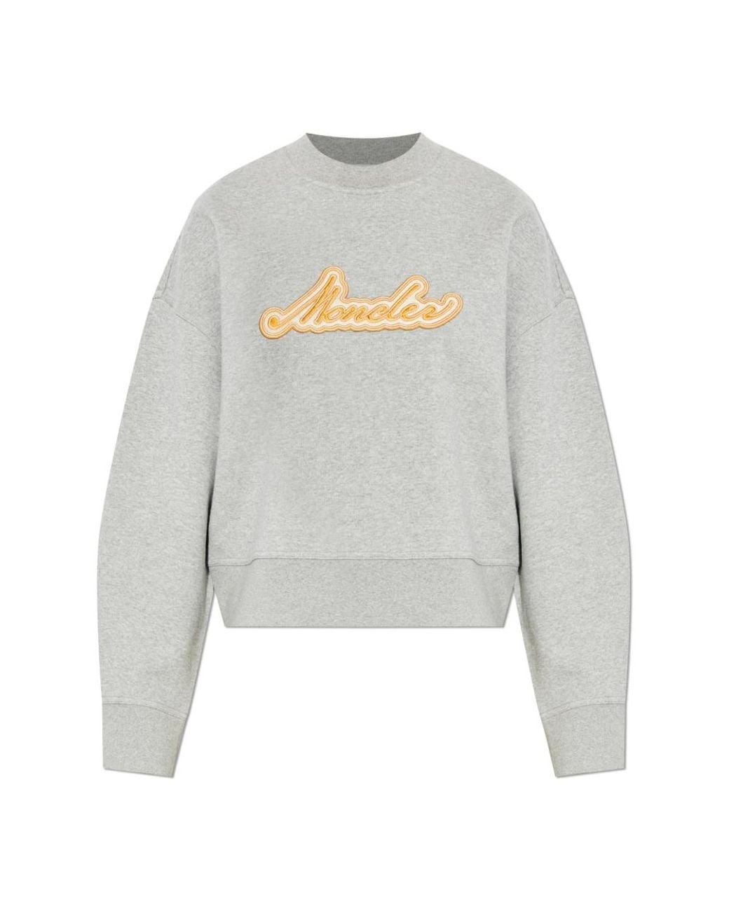 Moncler Gray Logo Sweatshirt