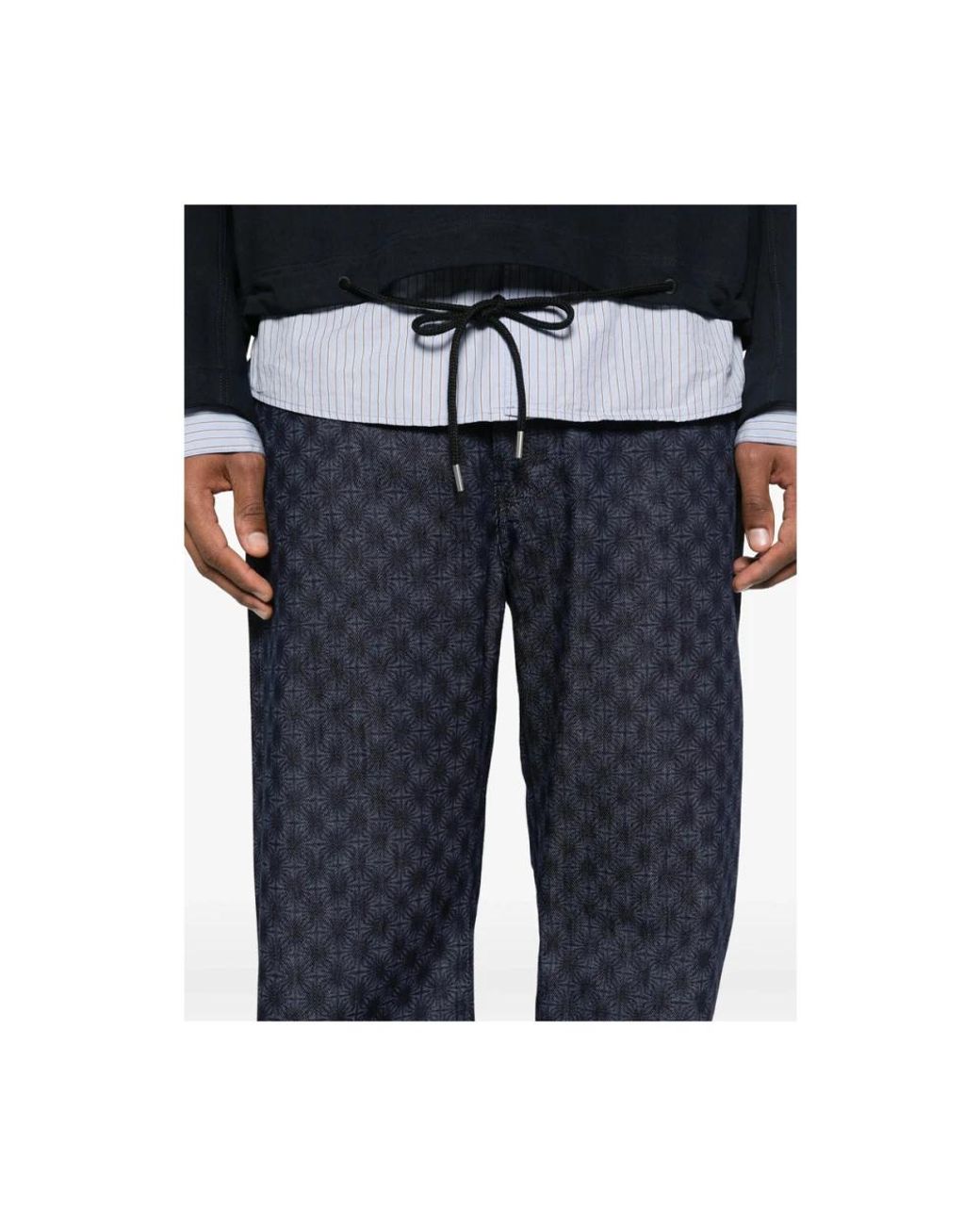 Dries Van Noten Blue Straight Fit Jeans for men