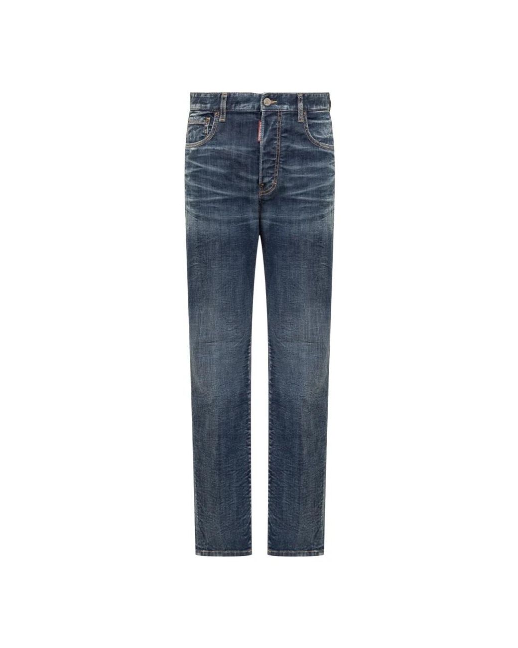 DSquared² Blue Slim-Fit Jeans