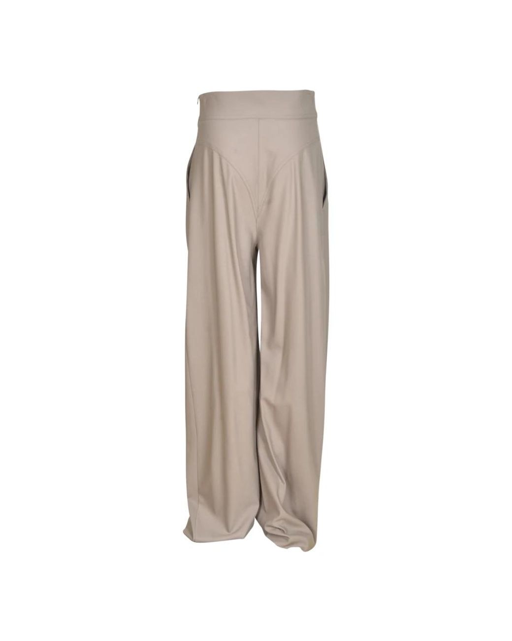 ALESSANDRO VIGILANTE Brown Wide Trousers