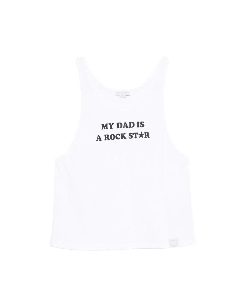 Stella McCartney White Sleeveless Tops