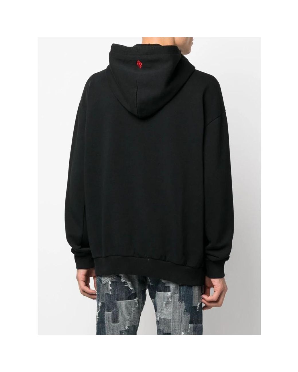 Marcelo Burlon Black Hoodies for men