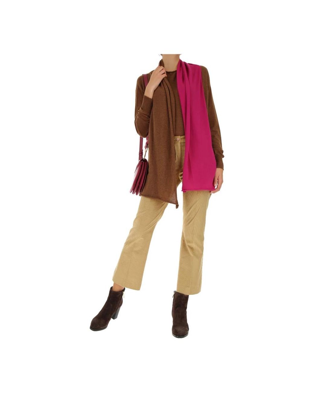 Liviana Conti Red Round-Neck Knitwear