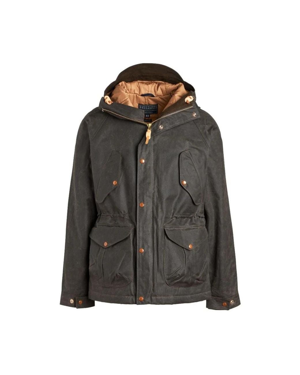 Manifattura Ceccarelli Black Winter Jackets for men