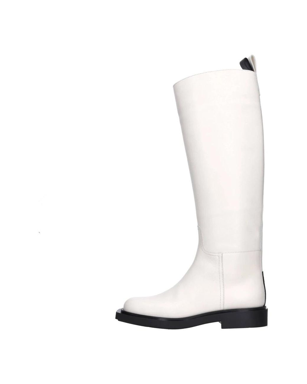 3Juin White High Boots