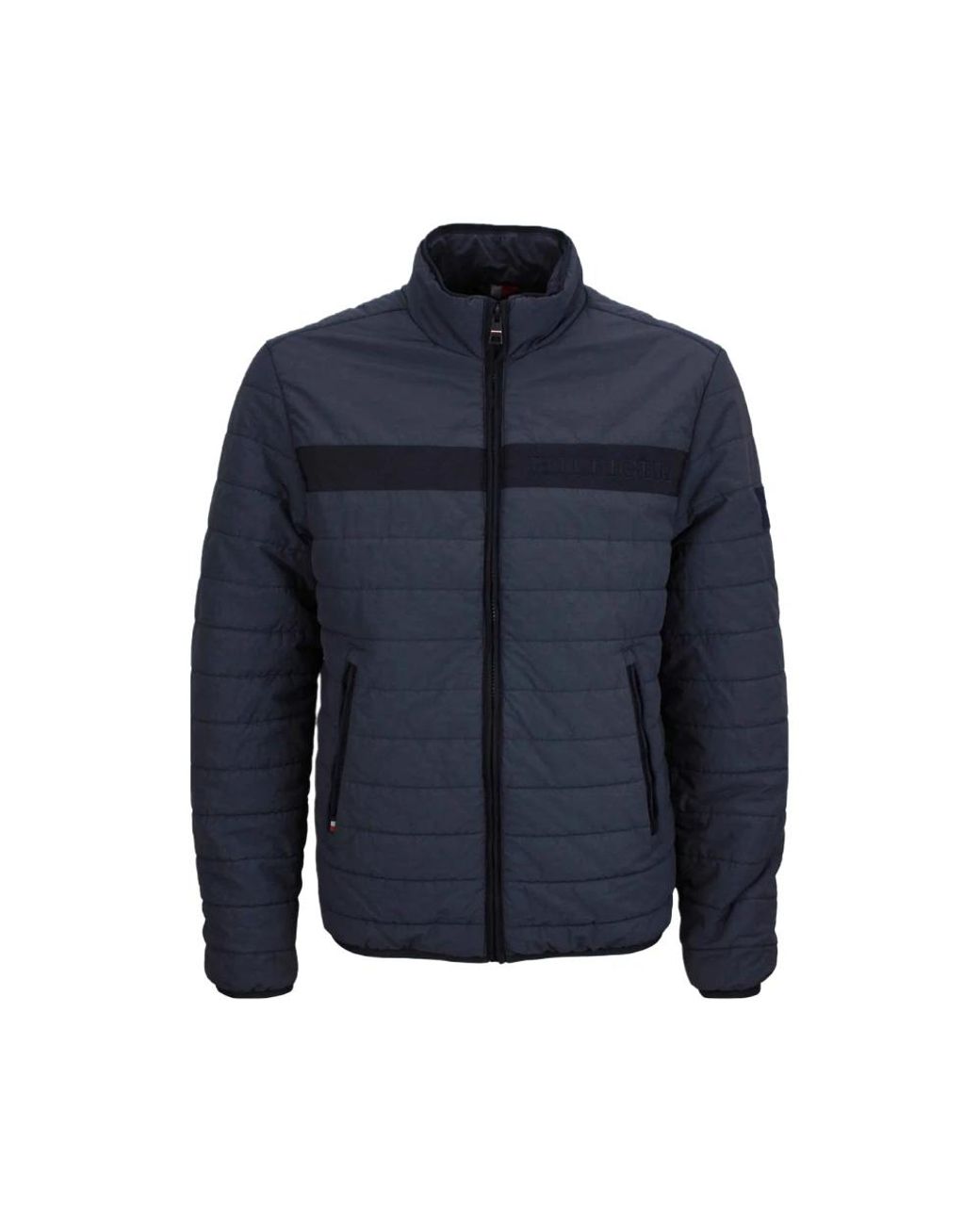 Tommy Hilfiger Jassen ,Blauw ,Gmd Gewatteerde Regatta Jas in het Blue voor heren