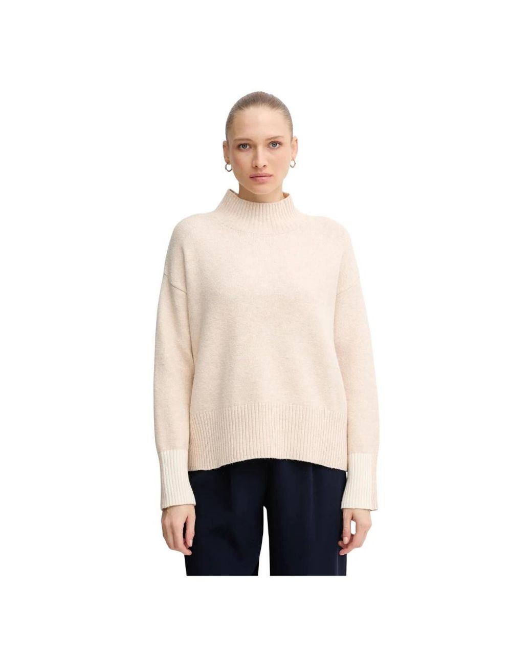 MARC AUREL Turtleneck Trui in het Natural