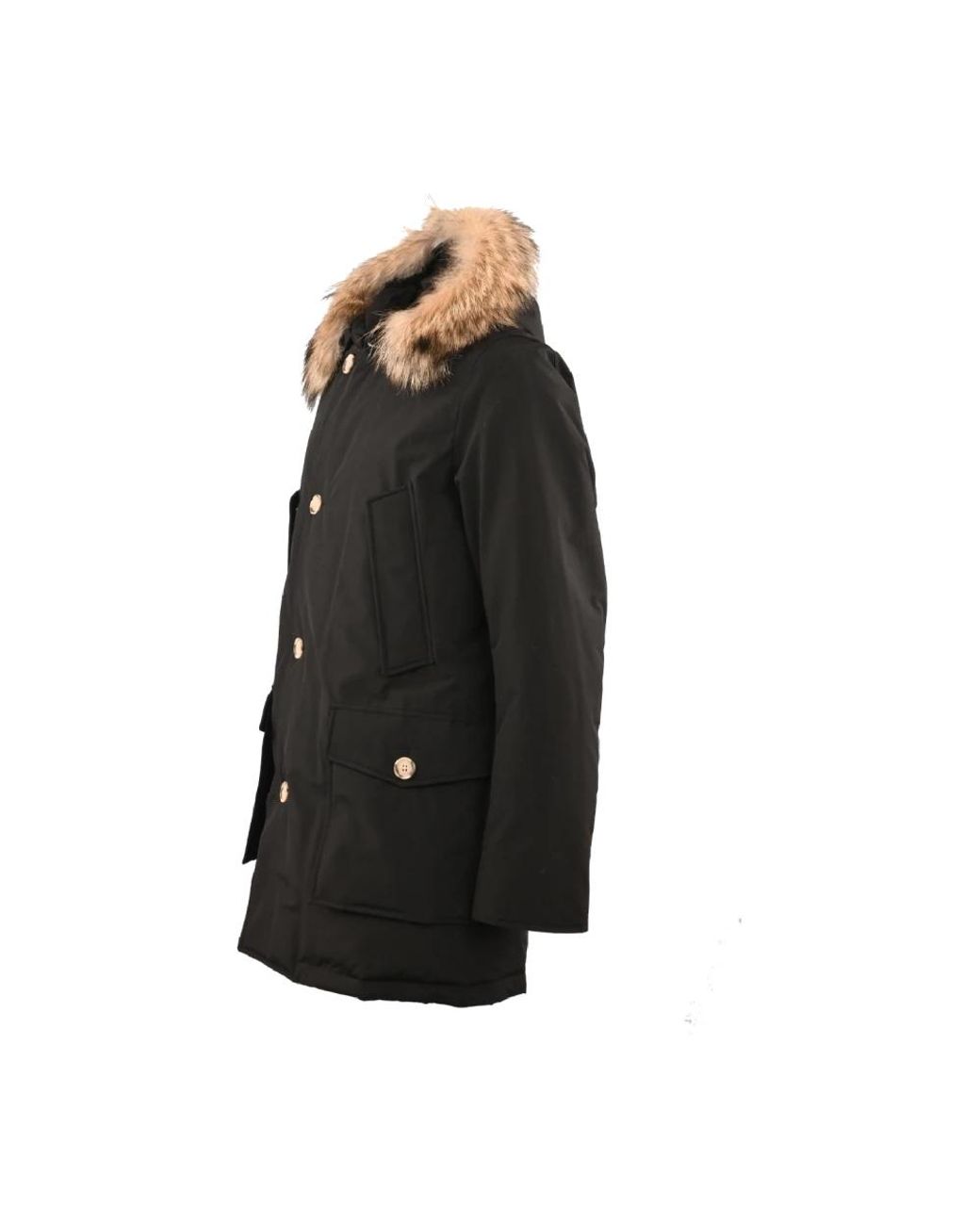 Woolrich Black Winter Jackets for men