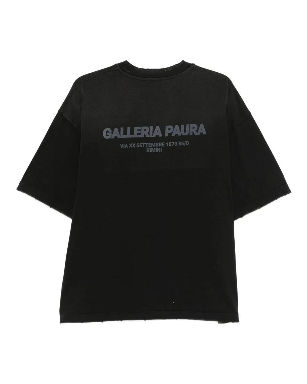Paura Black T-Shirts for men