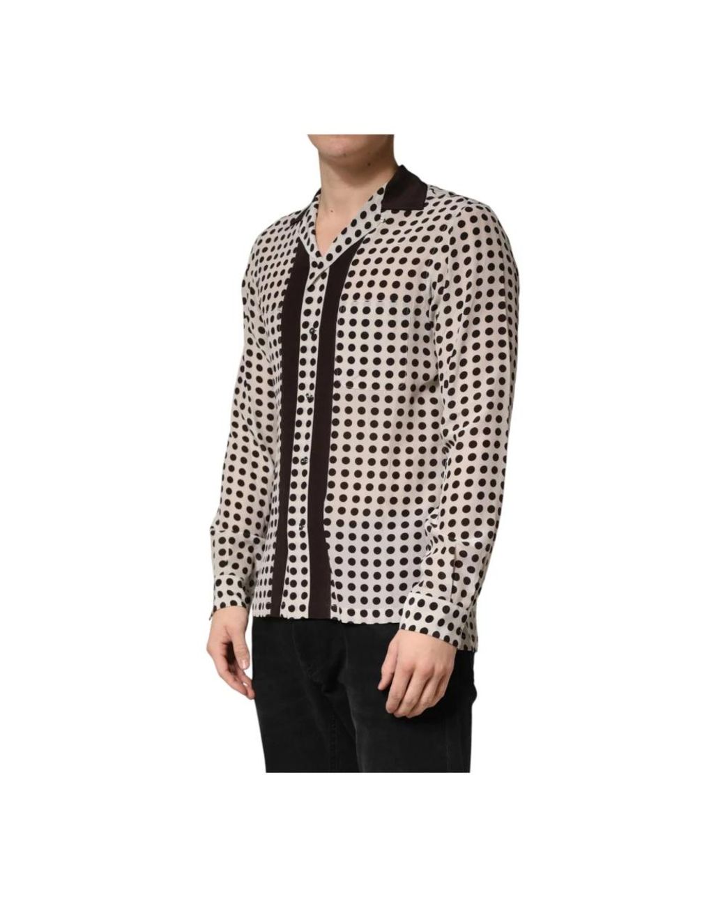 Dolce & Gabbana Black Casual Shirts for men